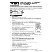 Sealey SAC12000.V4 Air Conditioner manual cover