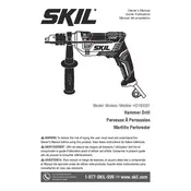 Skil HD182001 Drill manual cover