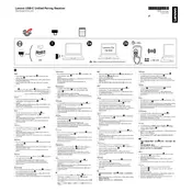 Lenovo USB-C Unified Pairing Receiver manual cover