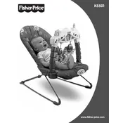 Fisher Price Mattel Itsy Bitsy K5501 Bouncer manual cover