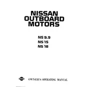 Nissan NS9.9D2 Outboard Motor manual cover