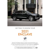 Buick Enclave 2021 manual cover