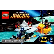 LEGO Super Heroes 76010 Construction Set manual cover