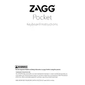 Zagg Pocket Keyboard manual cover