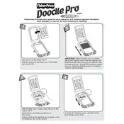 Fisher Price Mattel Doodle Pro Alpha Pad G3850 Toy manual cover