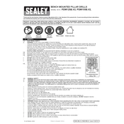 Sealey PDM125B.V2 Drill manual cover