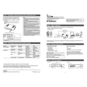 Icom IP1000C Radio manual cover