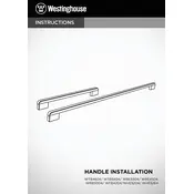 Westinghouse WBE4504BC Handle manual cover