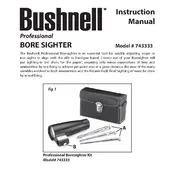 Bushnell 743333 Scope manual cover