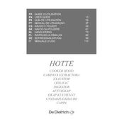 De Dietrich DHB7952G Hood manual cover