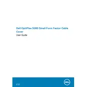 Dell OptiPlex 5080 Small Desktop manual cover