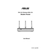 ASUS DSL-N13 Router manual cover