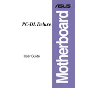 ASUS PC-DL Deluxe Motherboard manual cover