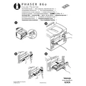 Xerox Tektronix Phaser 860 Plus-Feature Upgrade Printer manual cover