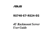 ASUS RS740-E7-RS24-EG Server manual cover