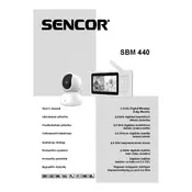 Sencor SBM 440 Baby Monitor manual cover