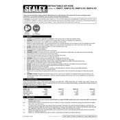 Sealey SA811 Hose Reel manual cover