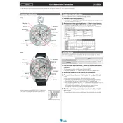 Citizen 676x Watch manual cover