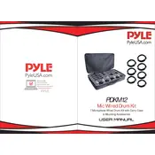 Pyle PDKM12 Drum Kit manual cover