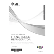 LG LFX31995ST Refrigerator manual cover