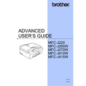 Brother MFC-J220 Advanced manual cover