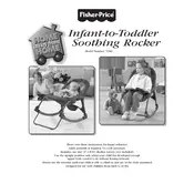 Fisher Price Mattel Infant-to-Toddler Soothing 79381 Rocker manual cover