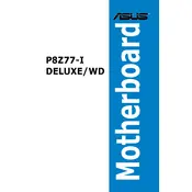 ASUS P8Z77-I DELUXE-WD Motherboard manual cover