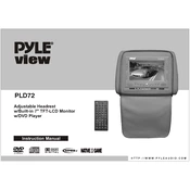 Pyle PLD72 Monitor manual cover