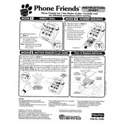 Fisher Price Mattel Phone Friends 93288 Toy manual cover