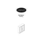 Crosley CF7012 Cabinet manual cover