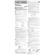 Craftsman CMCB002 Power Source manual cover