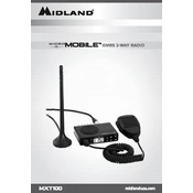 Midland MXT100 manual cover