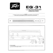 Peavey EQ-31 Equalizer manual cover