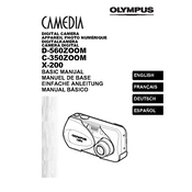 Olympus C-350 ZOOM manual cover