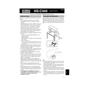 Yamaha NS-C444 Speaker manual cover