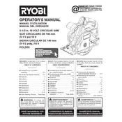 Ryobi PCL500 Saw manual cover