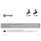 Horizon Fitness EX69 2011 Elliptical