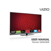 Vizio E550i-B2E TV manual cover