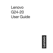 Lenovo G24-20 66CF-GC1-WW0 Monitor manual cover