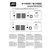 Peavey M-4000 Mark V Series Amplifier manual cover