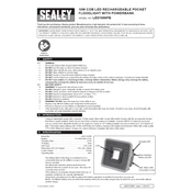 Sealey LED1000PB Floodlight manual cover