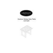 Crosley CO7229 Table manual cover