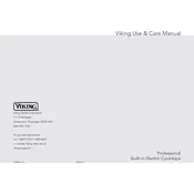 Viking VECU106 Cooktop manual cover