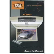 Pyle PLRD94 Monitor manual cover