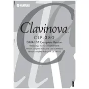 Yamaha Clavinova CLP-380 Piano