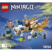 LEGO 70734-1 Construction Set manual cover