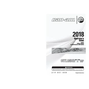 Can-Am Outlander X mr 2018 Vehicle manual cover