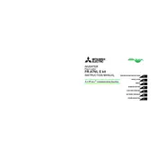 Mitsubishi FR-A7NL E Inverter manual cover