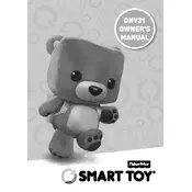 Fisher Price Mattel Smart Toy Bear DNV31 Toy manual cover