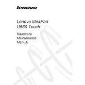 Lenovo IdeaPad U530 Laptop manual cover